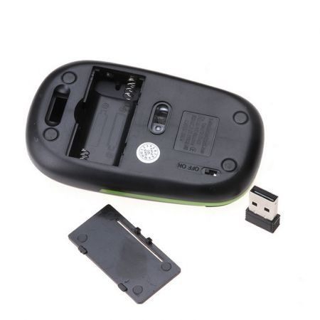 Ultra-Slim Mini USB 2.4G Wireless Mouse Optical for PC Laptop Desktop