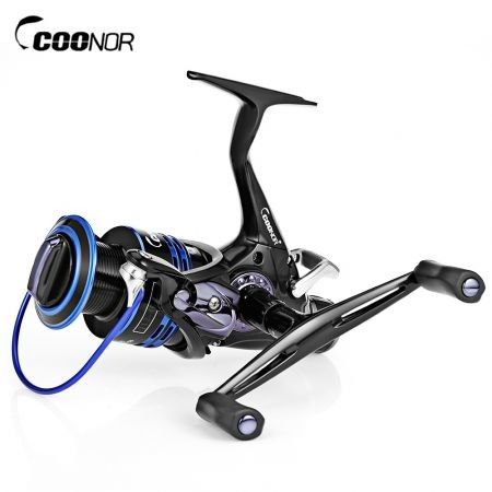 COONOR J12 9 + 1BB Metal Spool Fishing Reel with Double T-shape Handles