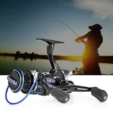 COONOR J12 9 + 1BB Metal Spool Fishing Reel with Double T-shape Handles