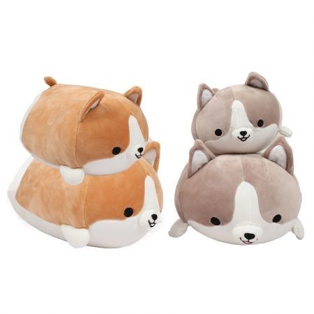 Dog Plush Toy Stuffed Cute Soft Cartoon Animal Pillow for Kids