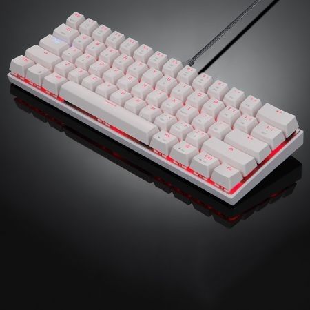 MOTOSPEED CK62 Wired Bluetooth Dual Mode Mechanical Keyboard with RGB Backlight