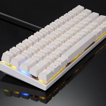 MOTOSPEED CK62 Wired Bluetooth Dual Mode Mechanical Keyboard with RGB Backlight