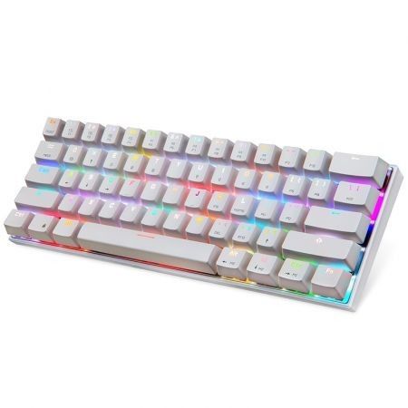 MOTOSPEED CK62 Wired Bluetooth Dual Mode Mechanical Keyboard with RGB Backlight