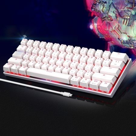 MOTOSPEED CK62 Wired Bluetooth Dual Mode Mechanical Keyboard with RGB Backlight