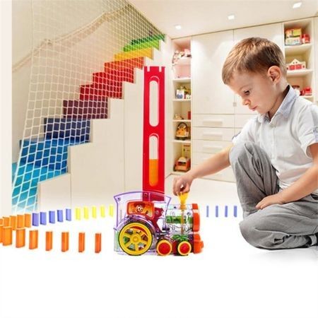 Dominoes Block Train Toy