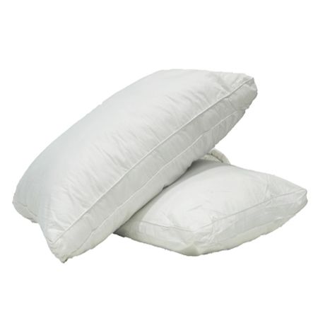 2 x Box Walled Microlux Pillows Crazy Sales