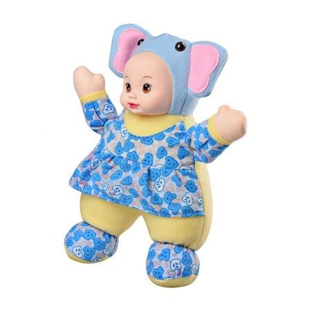 T1232A Children Stuffed Cartoon Elephant Doll Birthday Gift