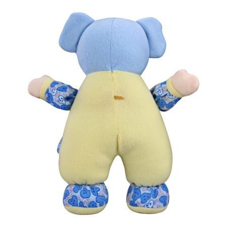 T1232A Children Stuffed Cartoon Elephant Doll Birthday Gift