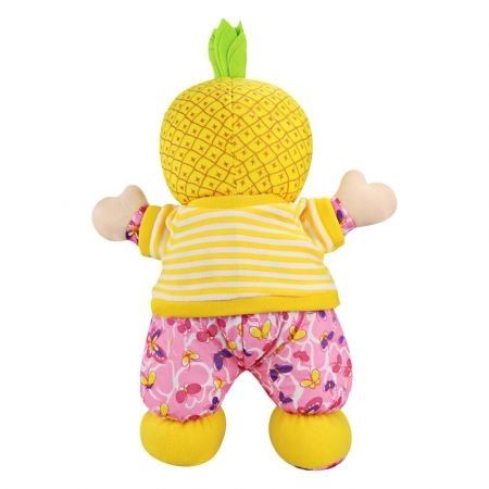 T1657A Children Stuffed Cartoon Pineapple Doll Birthday Gift