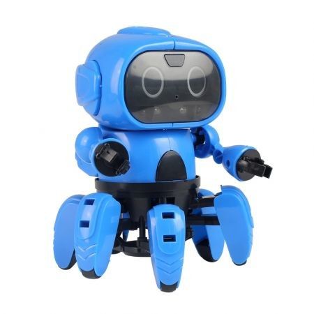 MoFun - 963 DIY Assembled Electric Robot Infrared Obstacle Avoidance Educational Toy