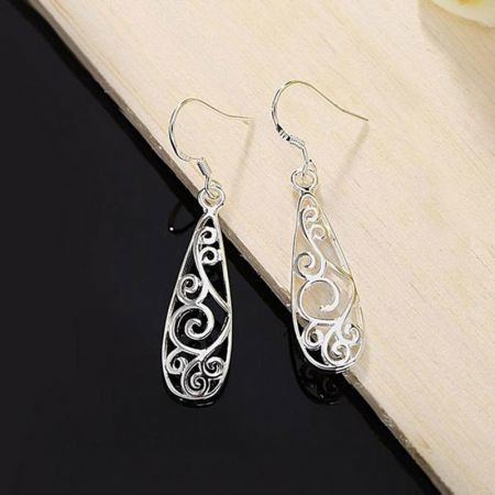 Carve Patterns Or Designs on Woodwork Restoring Ancient Ways Drop Earrings Bohem