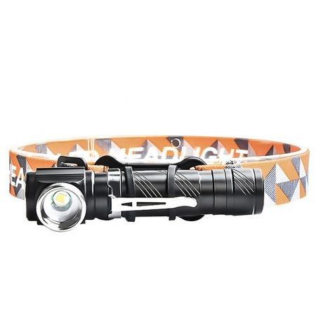 LED Flashlight with USB Port for Outdoor Camping