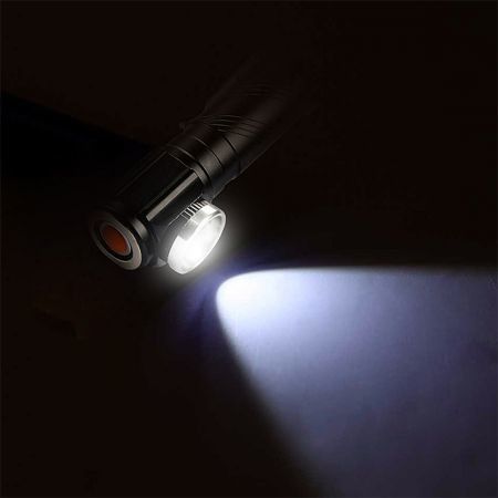 LED Flashlight with USB Port for Outdoor Camping