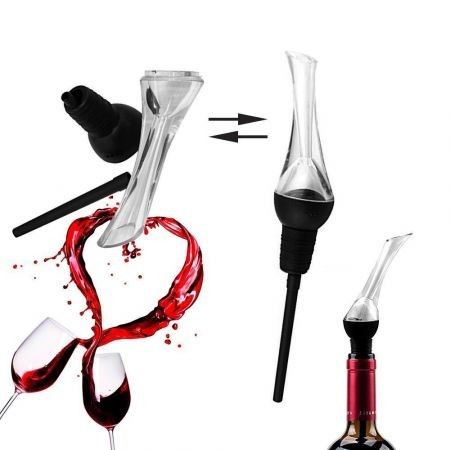 Creative Wine Aerator Pourer Premium Aerating Pourer and Decanter Spout