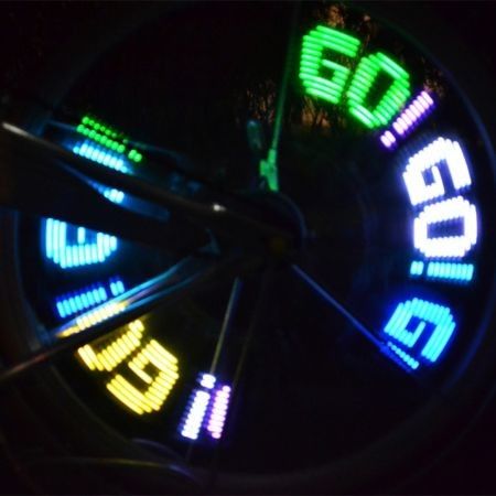 WHEELIGHT N016C Colorful 32 LEDs Bicycle Wheels Flashing Signaling Light