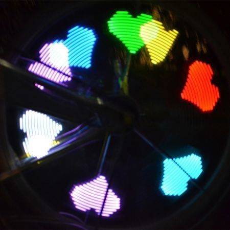 WHEELIGHT N016C Colorful 32 LEDs Bicycle Wheels Flashing Signaling Light