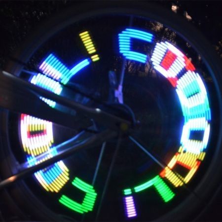 WHEELIGHT N016C Colorful 32 LEDs Bicycle Wheels Flashing Signaling Light