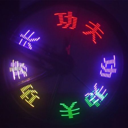 WHEELIGHT N016C Colorful 32 LEDs Bicycle Wheels Flashing Signaling Light