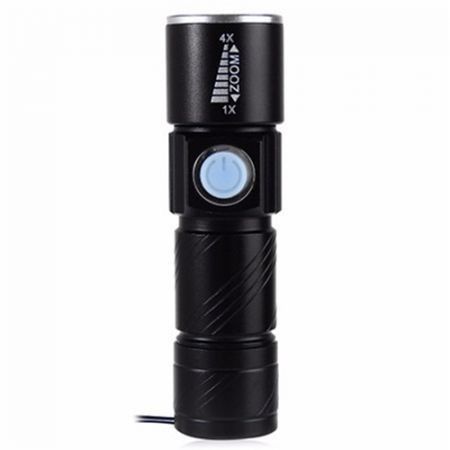 Portable USB Mini LED Flashlight for Outdoor