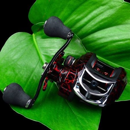 PRO BEROS DW121 Metal Fishing Reel Aluminum Alloy 18 + 1 Ball Bearings Spool