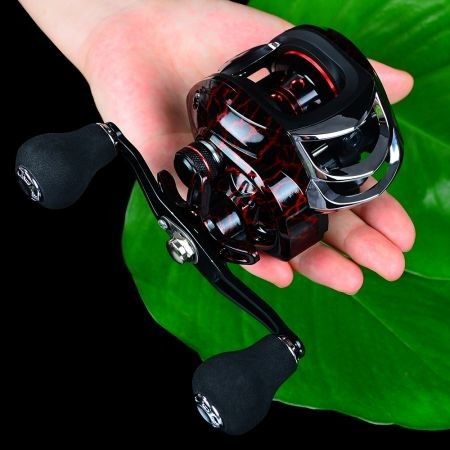 PRO BEROS DW121 Metal Fishing Reel Aluminum Alloy 18 + 1 Ball Bearings Spool