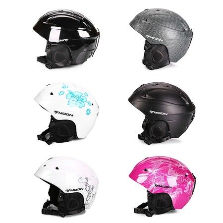 Moon Ski Helmet Single Board Double Snowboard Protective Gear Equipment