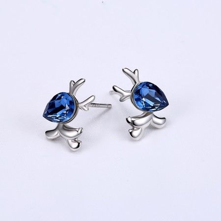 S925 Sterling Silver Hot Style Baby Deer Pop Earrings