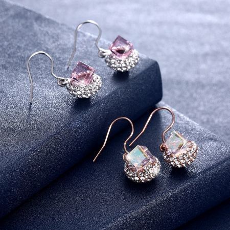 S925 Sterling Silver Sugar Drop Earrings