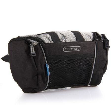 Roswheel 5L Bike Handlebar Bag Bicycle Front Tube Pocket Shoulder Pack Riding Cycling Supplies