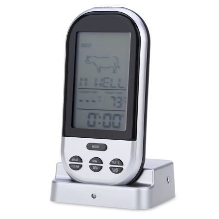 TS-BN52 Digital Wireless Remote Kitchen Oven Food Cooking Grill Smoker Meat Thermometer