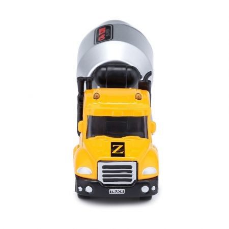 Kids Alloy 1:64 Scale Concrete Mixer Truck Emulation Model Toy Gift