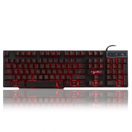 HXSJ R8 LED Backlit Wired Gaming Keyboard