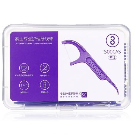 SOOCAS Professional Cleaning Dental Floss 50pcs