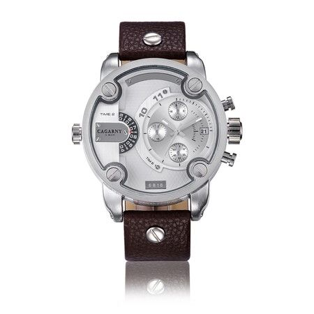 CAGARNY 6818 Decorative Sub-dials Male Quartz Watch