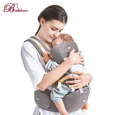 Bethbear Front Facing Baby Carrier 4 in 1 Infant Sling Backpack