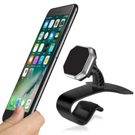 Magnetic HUD Design Car Phone Holder Adjustable Dashboard Phone Mount