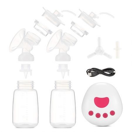 RealBubee RBX - 8025 - 2 Infant Breastfeeding Double USB Electric Breast Pumps