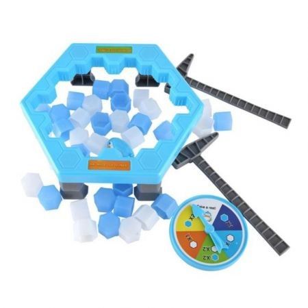 Save Penguins Puzzle Toys Ice Breaking Game Table Icebreaker Chisel