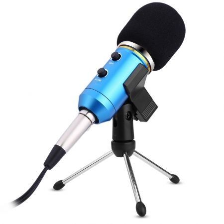 BM - 300FX Audio Sound Recording Condenser Microphone with Foldable Tripod