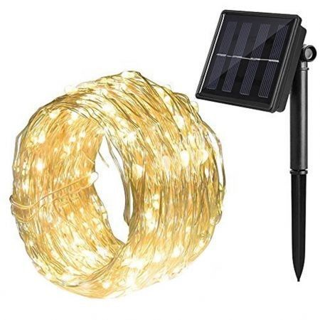 Solar String Lights 100 LED Fairy 10M Outdoor Indoor Decorative