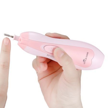 LETING 6-in-1 Baby Nail File for Toes and Fingernails Electric Manicure Set