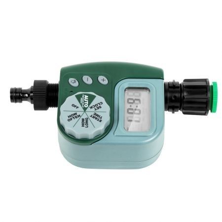 Outdoor Garden Irrigation Controller Solenoid Valve Timer