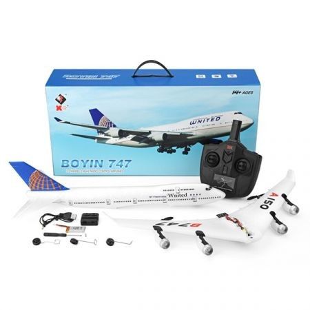 WLtoys XK A150 - BOYIN B747 3CH 510mm RC Aircraft with 6-axis Gyroscope