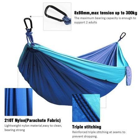 Camping Hammock Double and Single Portable Hammocks