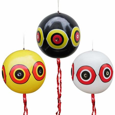 3 PCS Reflective Eyes Balloon Bird Repellent, Keep Birds Away from Garden