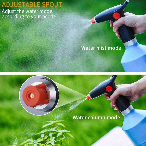 Electric Plant Mister Spray Bottle for House Flower (Blue)