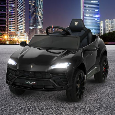 12V Electric Kids Ride On Toy Car Licensed Lamborghini URUS Remote Control Black