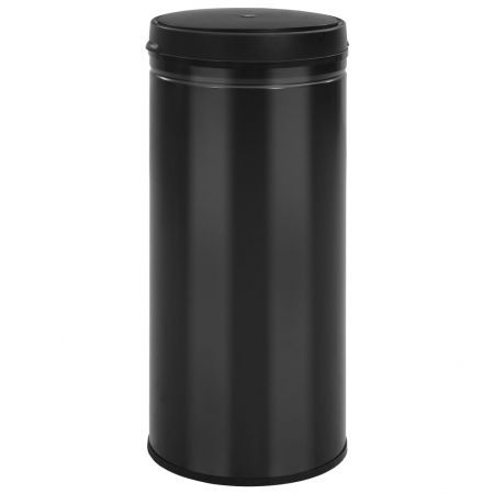 Automatic Sensor Dustbin 80 L Carbon Steel Black