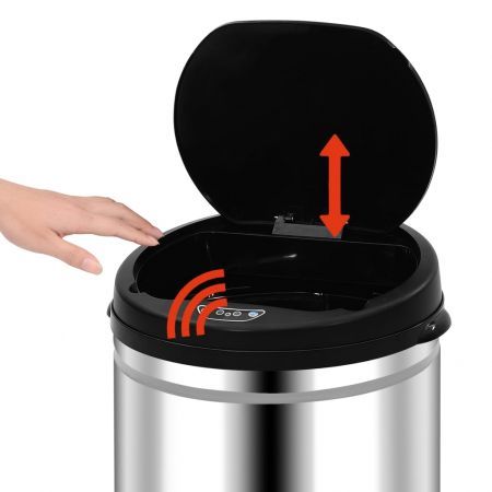 Automatic Sensor Dustbin 30 L Stainless Steel