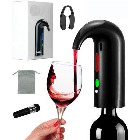 1-button Electric Wine Aerator Wine Dispenser 